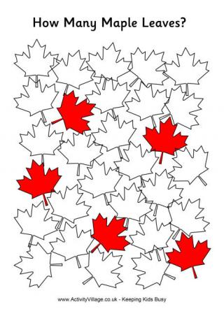 How Many Maple Leaves - Hard