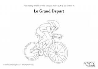 How Many Smaller Words - Le Grand Depart