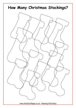 How Many Stockings Jumble Puzzle