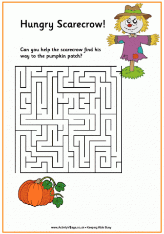 Hungry Scarecrow Maze