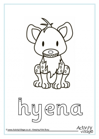 Hyena Finger Tracing