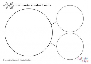 I can make number bonds mat