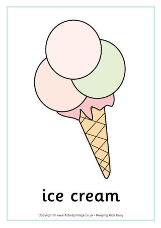 Ice Cream Poster