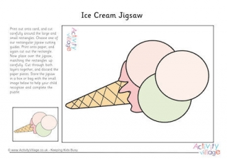 Ice Cream Jigsaw