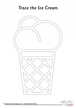 Ice Cream Tracing Page 2