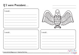 If I Were President Worksheet 2