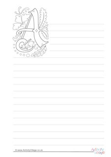 Free Printable Stationery and Writing Paper