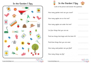 In the Garden I Spy