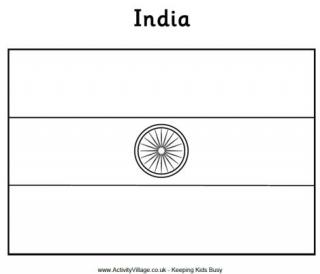 india flag printables