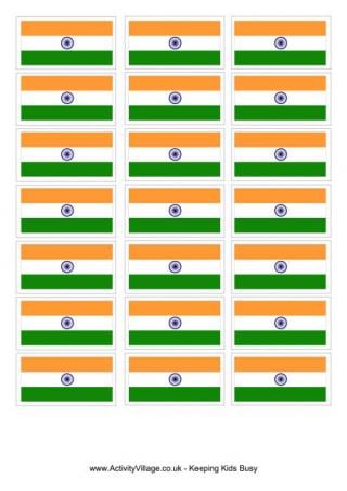 India Flag Printable