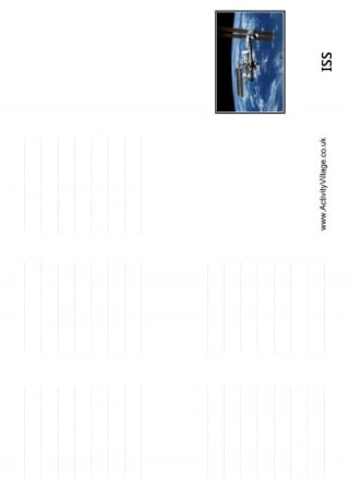 International Space Station Booklet