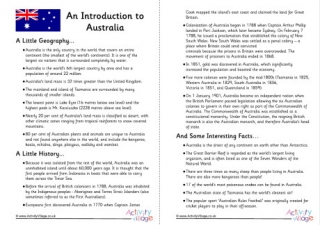 Introduction To Australia