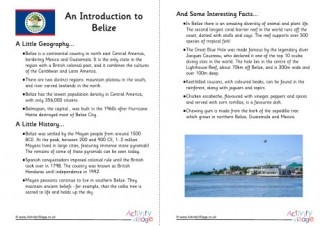 Introduction to Belize