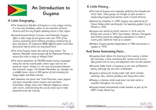 Introduction to Guyana