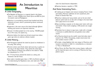 Introduction to Mauritius