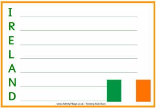 Ireland Acrostic Printables