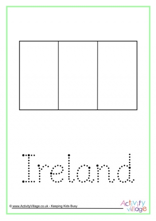 Ireland Word Tracing