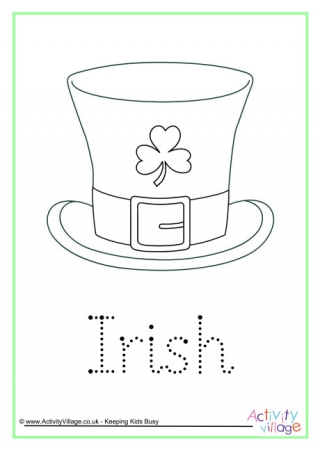 Irish Word Tracing