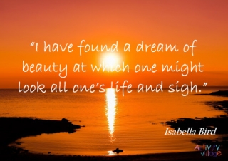 Isabella Bird Quote Poster