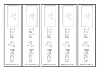 Isle of Man Bookmarks