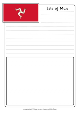 Isle of Man Notebooking Page