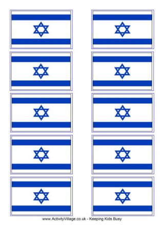 activity village coloring pages flags israel - photo #6