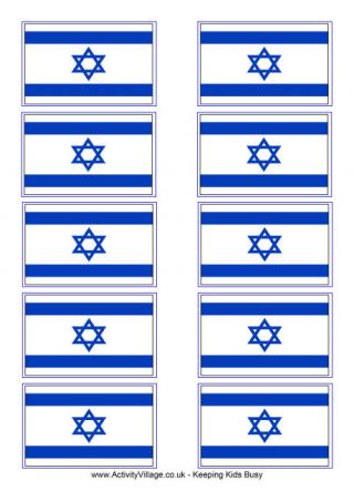 activity village coloring pages flags israel - photo #6