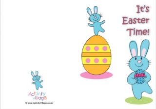 It's Easter Time Card