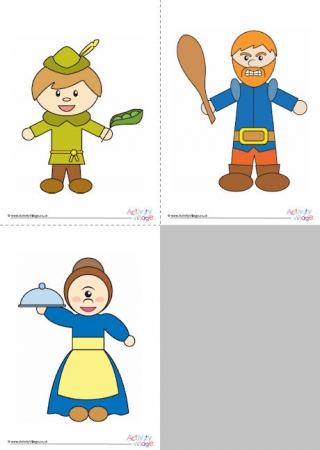 Jack and the Beanstalk Characters - Younger