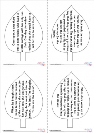 Jack And The Beanstalk Story Sequencing