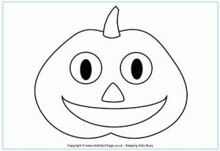 Jack O Lantern Colouring Pages
