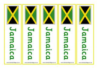 Jamaica Bookmarks