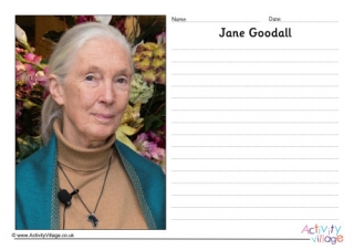 Jane Goodall Story Paper 2