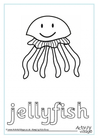 Jellyfish Finger Tracing