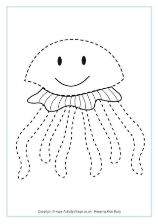 Jellyfish Tracing Page