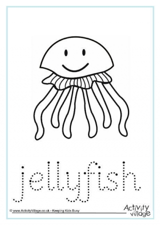 Jellyfish Word Tracing