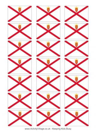 Jersey Flag Printable