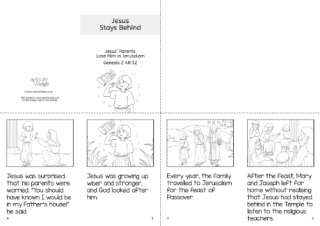 Jesus Stays Behind Booklet