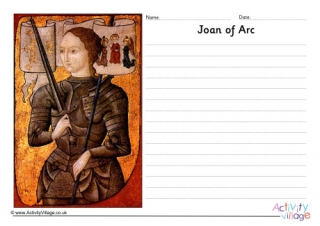 Joan Of Arc Story Paper 2