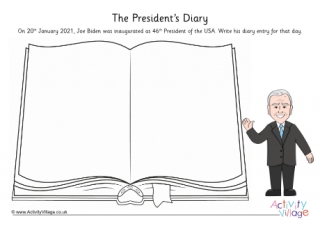 Joe Biden Diary Worksheet