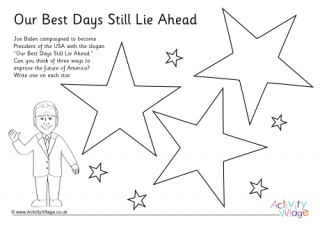 Joe Biden Slogan Worksheet