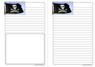 Jolly Roger Notebooking Pages