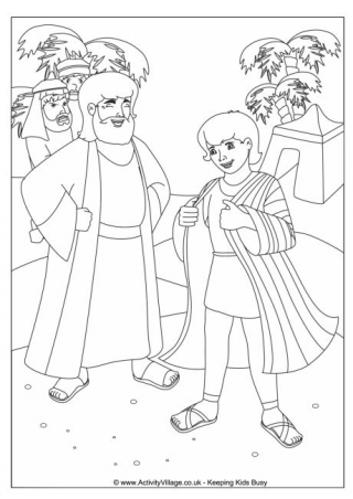 Download Bible Colouring Pages
