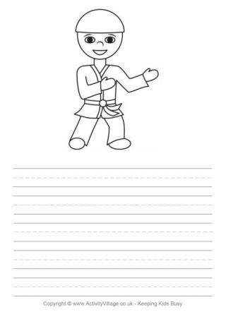 Judo Story Paper