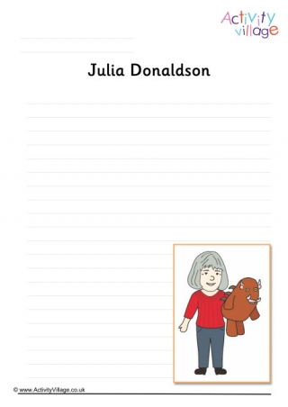 Julia Donaldson Writing Page