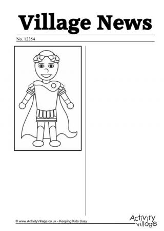 Julius Caesar Newspaper Writing Prompt
