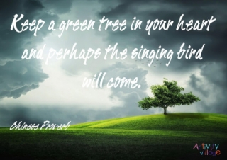 Keep A Green Tree Poster