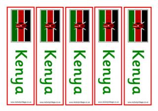 Kenya Bookmarks