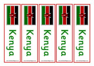 Kenya Bookmarks