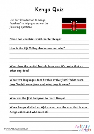 Kenya Quiz